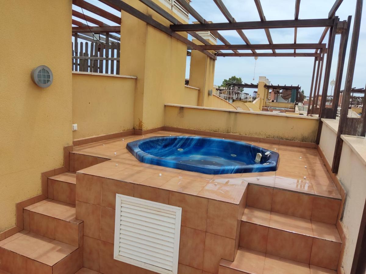 Atico Laguna Beach Con Jacuzzy Privado Vera Ngoại thất bức ảnh